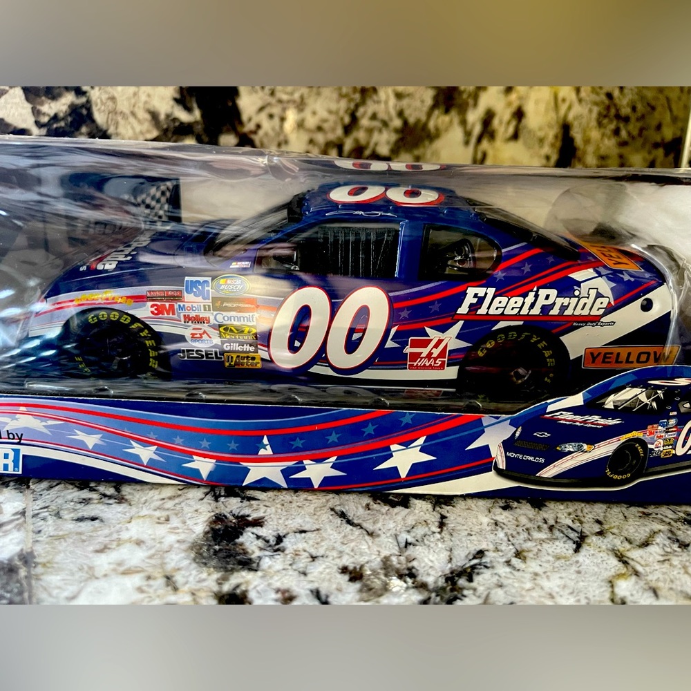 NASCAR FleetPride Race Car Toy 1:24 Scale